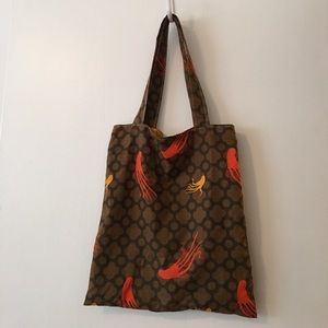 Octopus cloth tote bag